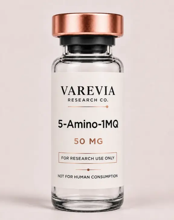 Technical Specification: 5-Amino-1MQ (5-amino-1-methylquinolinium), a synthetic cell-permeable small molecule and targeted inhibitor of the Nicotinamide N-methyltransferase (NNMT) enzyme, supplied for in vitro and animal model research focusing on cellular metabolism, NAD+ salvage pathways, and adipocyte energy regulation.