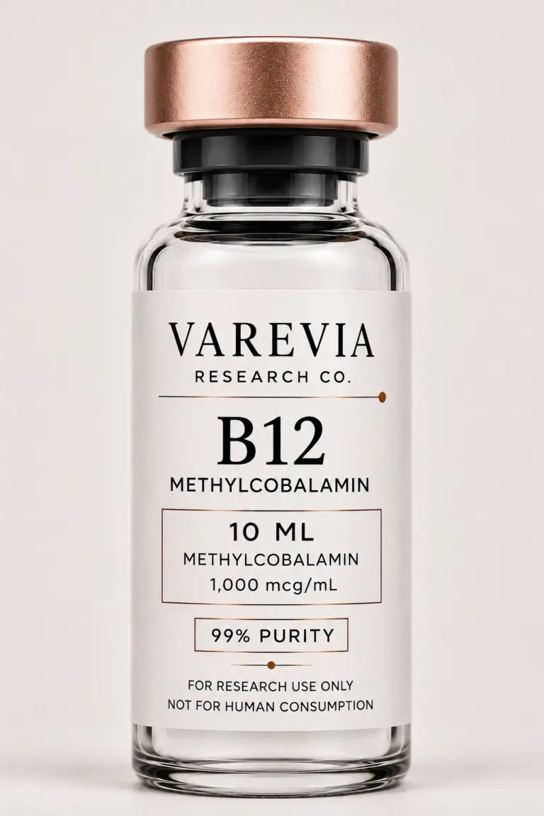 Technical Specification: Methylcobalamin, a biologically active coenzyme form of Vitamin B12, supplied for in vitro and cell culture research focusing on cellular methylation, epigenetic regulation, and neurobiological pathways.